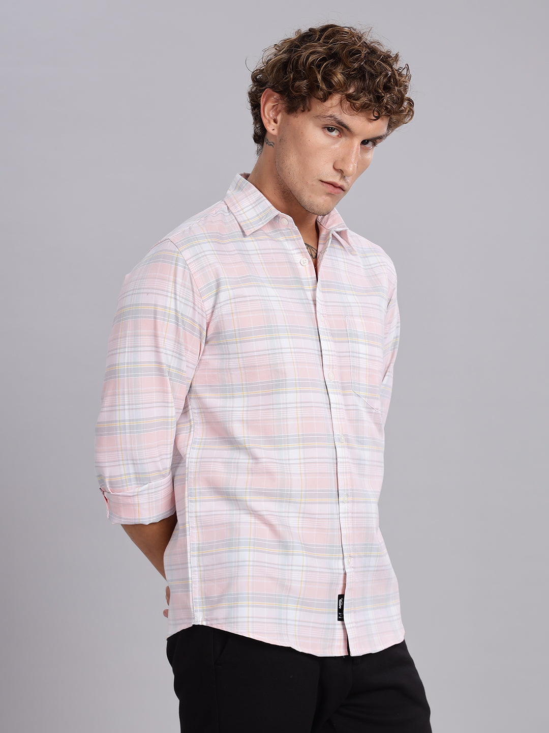 Oxford Pink Button Down Cotton Shirt