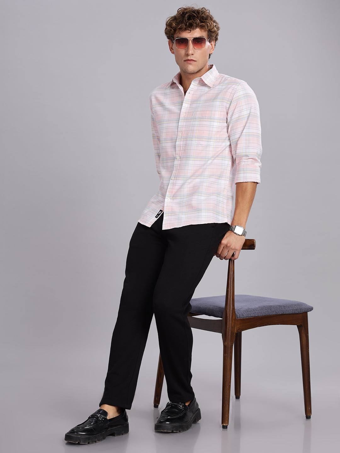 Oxford Pink Button Down Cotton Shirt