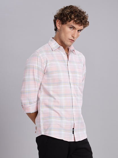 Oxford Pink Button Down Cotton Shirt
